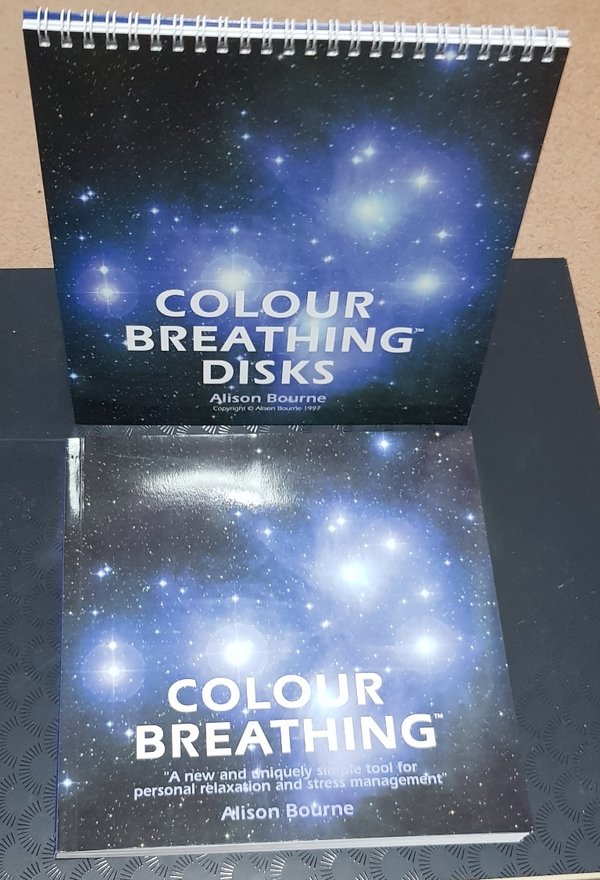 Colour Breathing Disks with Colour Breathing Book - Set